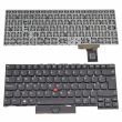 Клавиатура за Lenovo ThinkPad T490s T495s T14s BLACK WITHOUT FRAME, Backlit