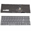 Клавиатура за Lenovo IdeaPad S340-15API S340-15IIL Gray Without Frame Backlit
